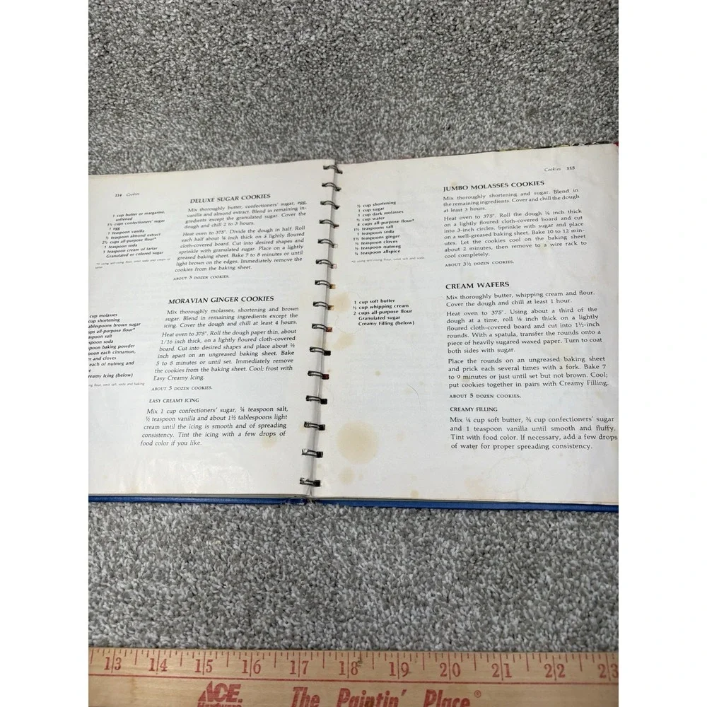 Vintage‎ 1972 Betty Crocker's All-Time Favorites Spiral HC Golden 2nd printing